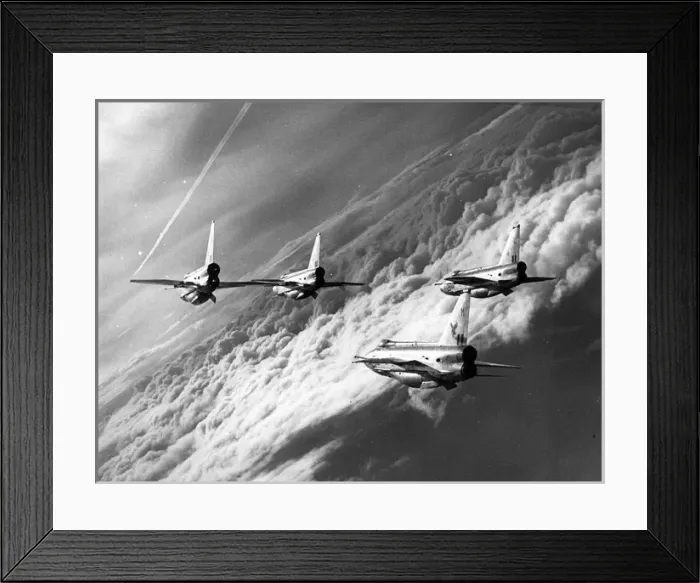 Framed Print : English Electric Lightnings Framed Print : English Electric Lightnings