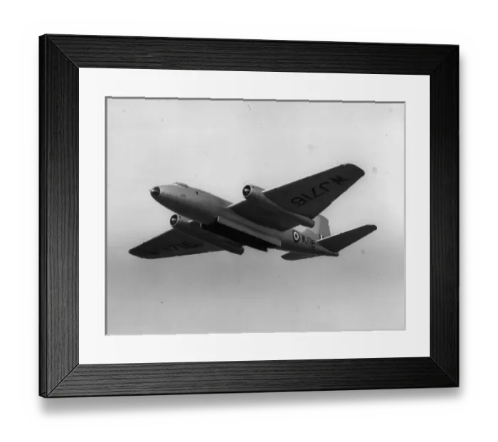 Framed Print : English Electric Canberra B2 WJ716 with bomb bay doors ope Framed Print : English Electric Canberra B2 WJ716 with bomb bay doors ope