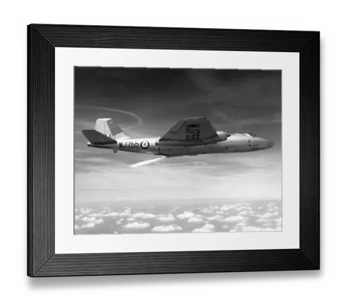 Framed Print : English Electric Canberra B6 WJ755 Framed Print : English Electric Canberra B6 WJ755