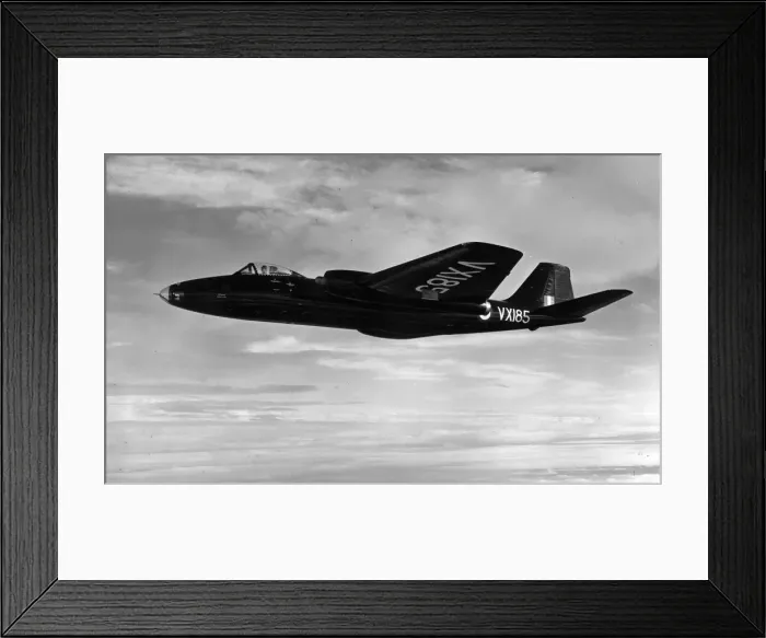Framed Print : The first English Electric Canberra B(I)8 VX185 Framed Print : The first English Electric Canberra B(I)8 VX185
