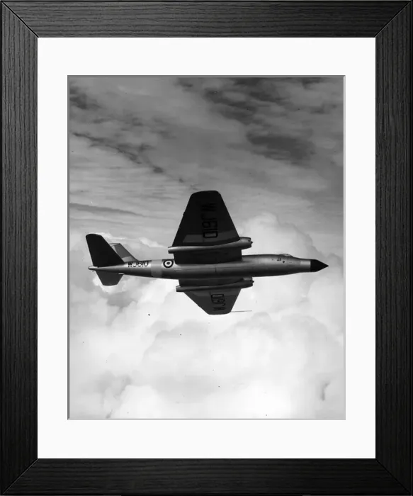Framed Print : English Electric Canberra T11 WJ610 Framed Print : English Electric Canberra T11 WJ610