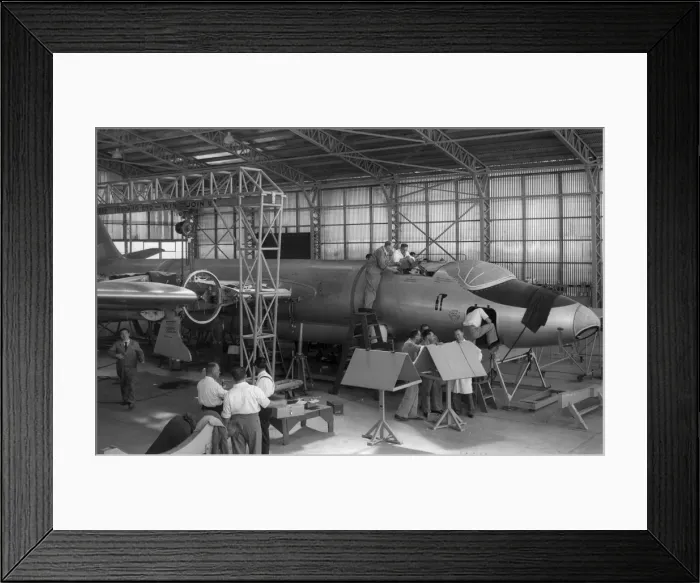 Framed Print : English Electric Canberra production in Australia Framed Print : English Electric Canberra production in Australia