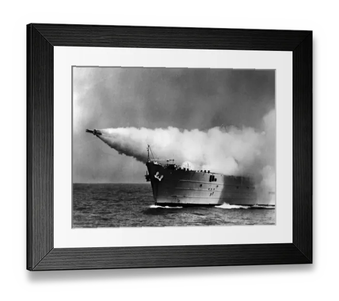 Framed Print : An Armstrong Whitworth Seaslug ship-to-air missile Framed Print : An Armstrong Whitworth Seaslug ship-to-air missile