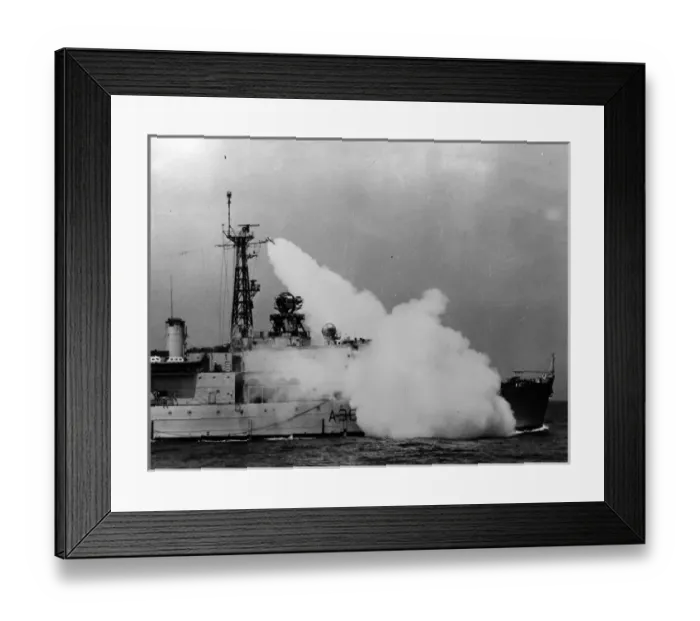 Framed Print : An Armstrong Whitworth Seaslug ship-to-air missile Framed Print : An Armstrong Whitworth Seaslug ship-to-air missile