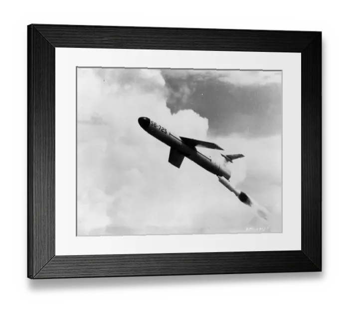 Framed Print : Martin TM-76 Mace surface-to-surface is launched Framed Print : Martin TM-76 Mace surface-to-surface is launched