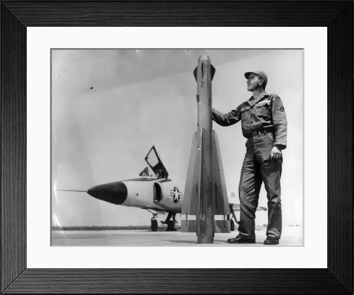 Framed Print : Hughes GAR-2A Falcon air-to-air missile Framed Print : Hughes GAR-2A Falcon air-to-air missile