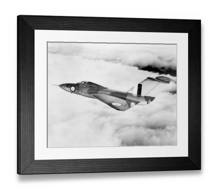 Framed Print : First flight of the first Gloster GA5 WD804 Framed Print : First flight of the first Gloster GA5 WD804