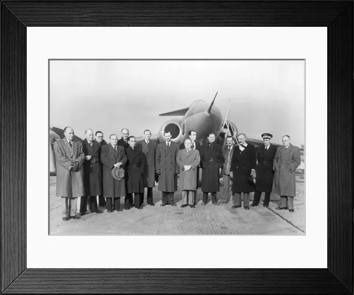 Framed Print : Twelve delegates from four of the NATO countries Framed Print : Twelve delegates from four of the NATO countries