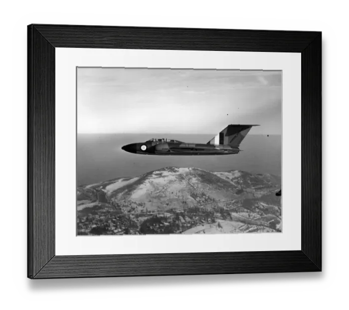 Framed Print : Gloster Javelin F(AW)1 XA550 Framed Print : Gloster Javelin F(AW)1 XA550
