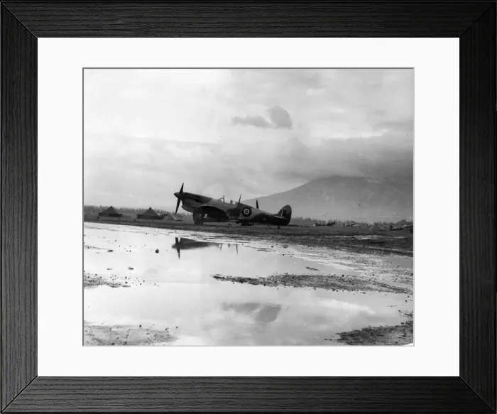 Framed Print : Supermarine Spitfire fitted with a tropical filter Framed Print : Supermarine Spitfire fitted with a tropical filter