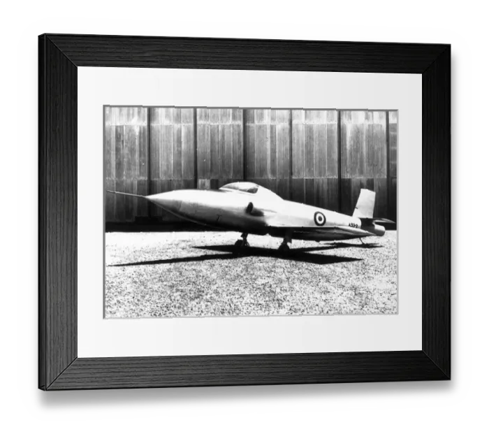 Framed Print : The Pika A93-2 a piloted test version of the Jindivik Framed Print : The Pika A93-2 a piloted test version of the Jindivik