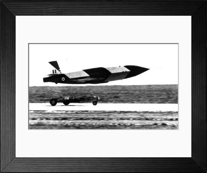 Framed Print : Jindivik Mk1 is launched from its trolley Framed Print : Jindivik Mk1 is launched from its trolley
