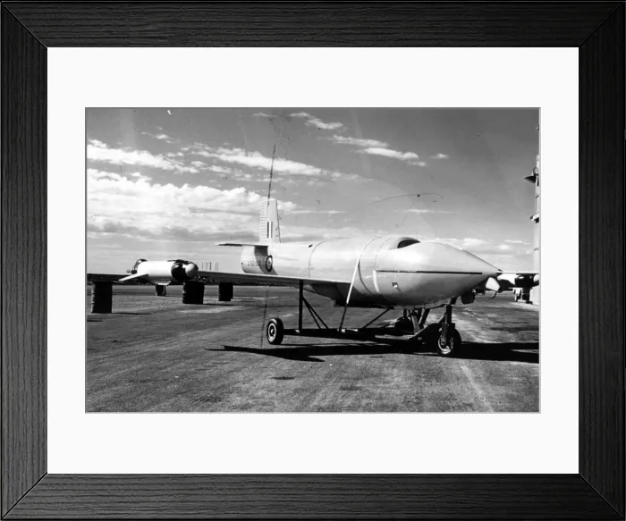 Framed Print : Jindivik on its launch trolley Framed Print : Jindivik on its launch trolley