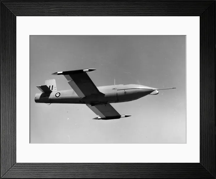 Framed Print : Jindivik Mk2 A92-112 in flight Framed Print : Jindivik Mk2 A92-112 in flight