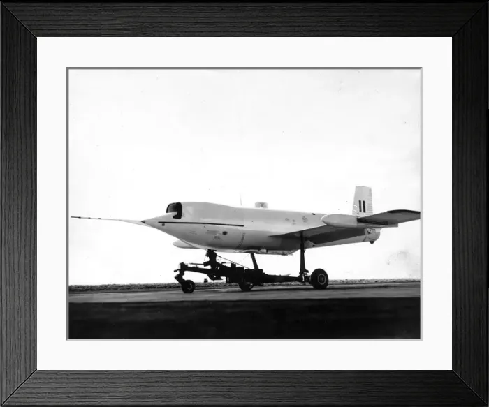 Framed Print : Jindivik Mk2B on its launch trolley Framed Print : Jindivik Mk2B on its launch trolley
