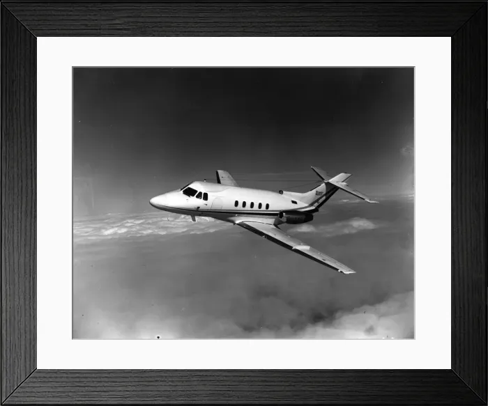 Framed Print : Hawker Siddeley HS125-400B G-AYOJ Framed Print : Hawker Siddeley HS125-400B G-AYOJ