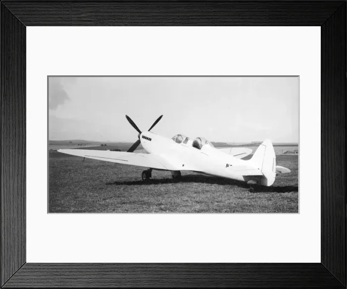 Framed Print : Supermarine Spitfire VIII MT818 after conversion Framed Print : Supermarine Spitfire VIII MT818 after conversion
