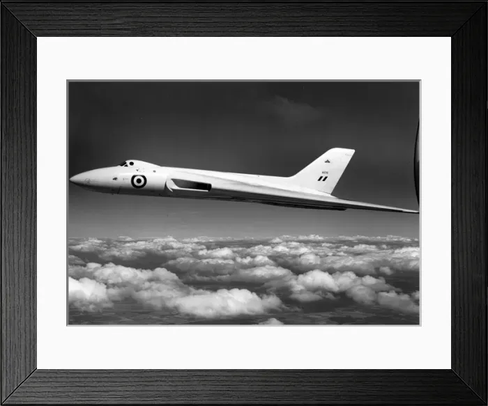 Framed Print : The first prototype Avro Vulcan VX770 Framed Print : The first prototype Avro Vulcan VX770