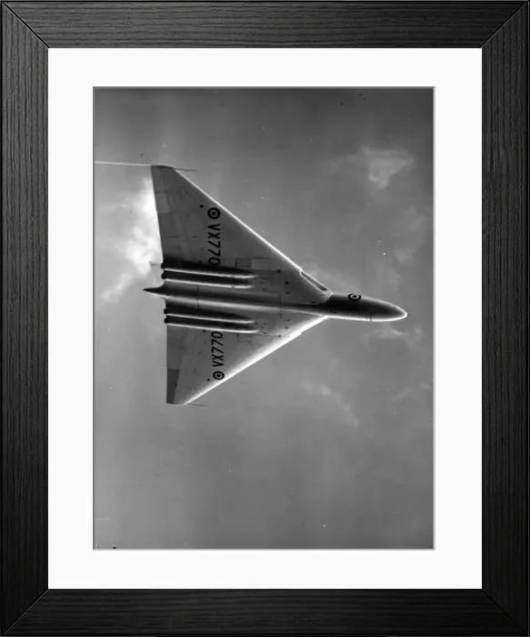 Framed Print : The first prototype Avro Vulcan VX770 Framed Print : The first prototype Avro Vulcan VX770
