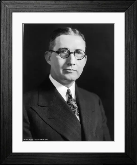 Framed Print : Glenn L Martin (1886-1955) Framed Print : Glenn L Martin (1886-1955)