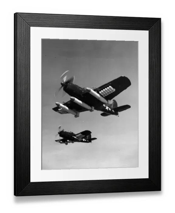 Framed Print : Two heaviliy loaded Martin AM-1 Maulers Framed Print : Two heaviliy loaded Martin AM-1 Maulers