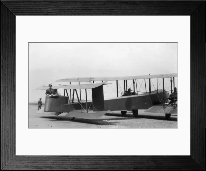 Framed Print : The tail gunner of a Vickers Virginia V J7434 Framed Print : The tail gunner of a Vickers Virginia V J7434