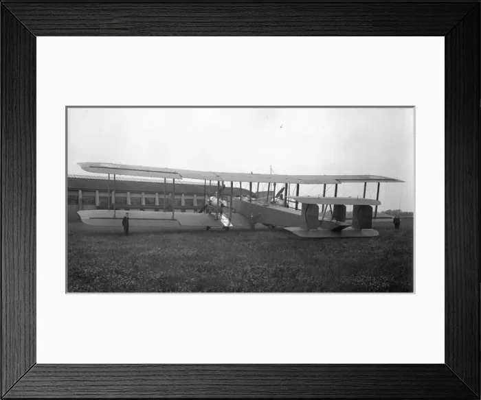 Framed Print : Vickers Virginia V J7427 at Brooklands Framed Print : Vickers Virginia V J7427 at Brooklands