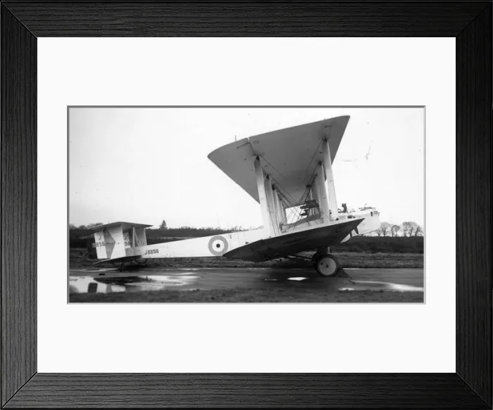 Framed Print : Vickers Virginia first prototype J6856 Framed Print : Vickers Virginia first prototype J6856