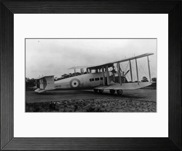 Framed Print : Vickers Vernon J6976 Framed Print : Vickers Vernon J6976
