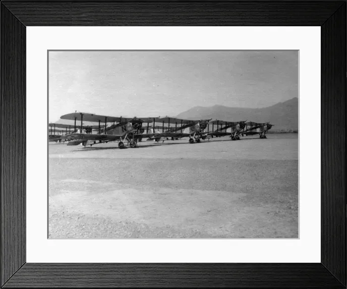 Framed Print : Westland Wapiti IIAs of 60 Squadron Framed Print : Westland Wapiti IIAs of 60 Squadron