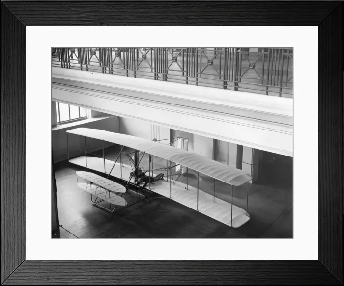 Framed Print : The original 1903 Wright Flyer on display - Science Museum Framed Print : The original 1903 Wright Flyer on display - Science Museum