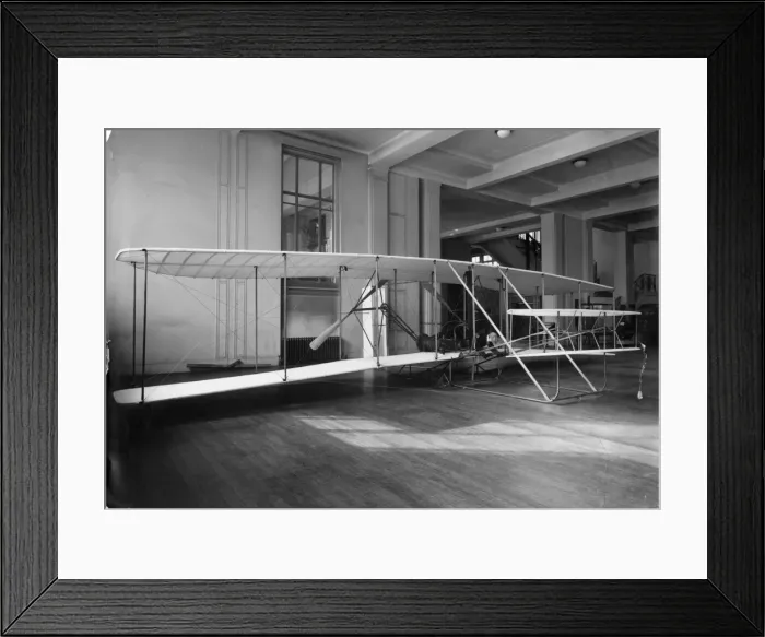 Framed Print : The original 1903 Wright Flyer on display - Science Museum Framed Print : The original 1903 Wright Flyer on display - Science Museum