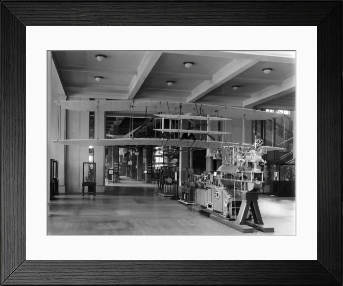 Framed Print : The original 1903 Wright Flyer on display - Science Museum Framed Print : The original 1903 Wright Flyer on display - Science Museum