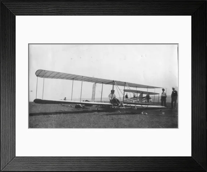 Framed Print : A Wright type glider Framed Print : A Wright type glider