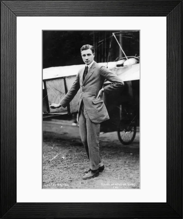 Framed Print : Gustav W Hamel Framed Print : Gustav W Hamel