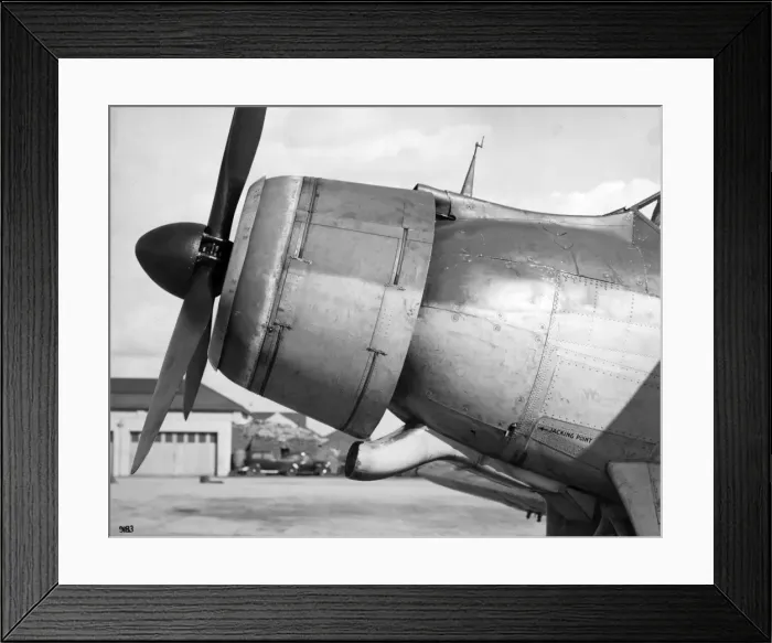 Framed Print : The Bristol Taurus II and de Havilland airscrew installation Framed Print : The Bristol Taurus II and de Havilland airscrew installation