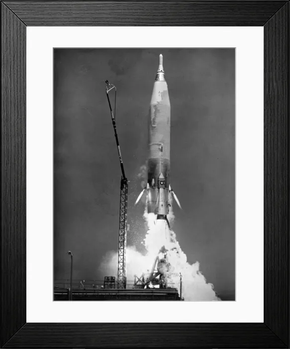 Framed Print : An ICBM test launch - Air Force Missile Test Centre Framed Print : An ICBM test launch - Air Force Missile Test Centre