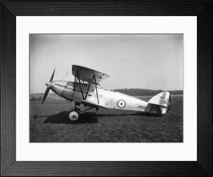 Framed Print : Hawker Hart first prototype J9052 Framed Print : Hawker Hart first prototype J9052