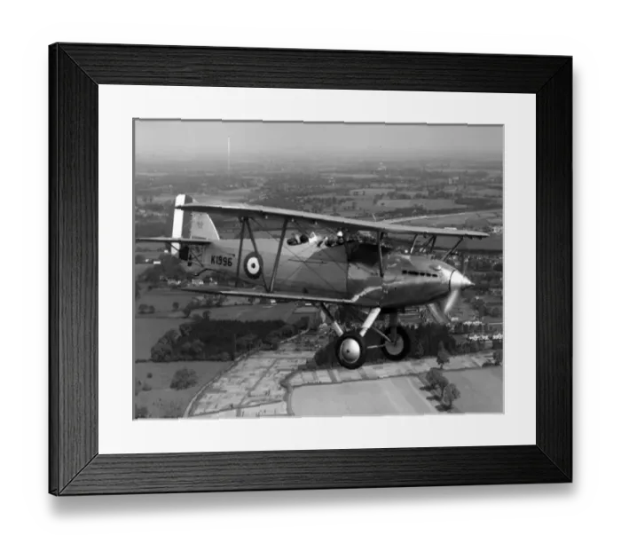 Framed Print : Hawker Hart Trainer K1996 Framed Print : Hawker Hart Trainer K1996