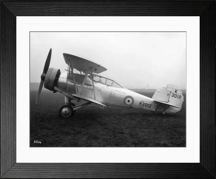 Framed Print : Hawker Hart K3012 was fitted with a Bristol Perseus radial Framed Print : Hawker Hart K3012 was fitted with a Bristol Perseus radial