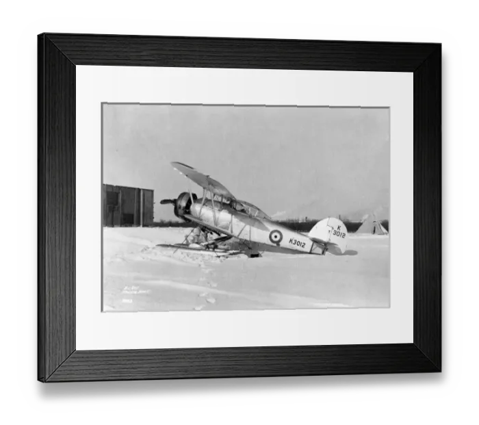 Framed Print : Hawker Hart K3012 was fitted with a Bristol Perseus radial
