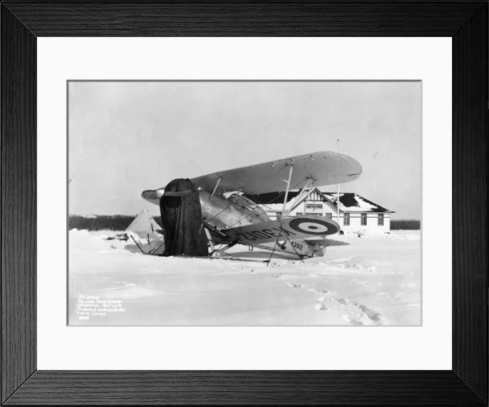 Framed Print : Hawker Hart K3012 was fitted with a Bristol Perseus radial