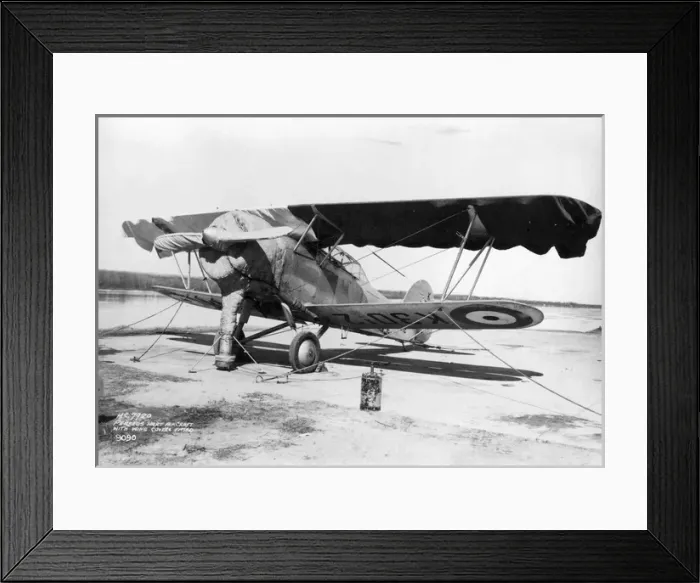 Framed Print : Hawker Hart K3012 was fitted with a Bristol Perseus radial Framed Print : Hawker Hart K3012 was fitted with a Bristol Perseus radial