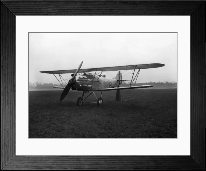 Framed Print : Hawker Hart K2434 powered by a Napier Dagger engine Framed Print : Hawker Hart K2434 powered by a Napier Dagger engine