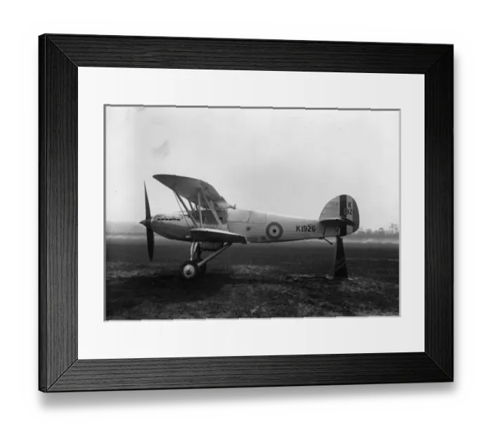 Framed Print : The first production Hawker Fury I K1926 Framed Print : The first production Hawker Fury I K1926