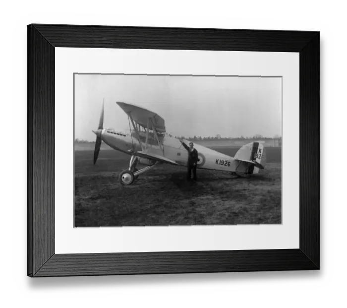 Framed Print : The first production Hawker Fury I K1926 Framed Print : The first production Hawker Fury I K1926