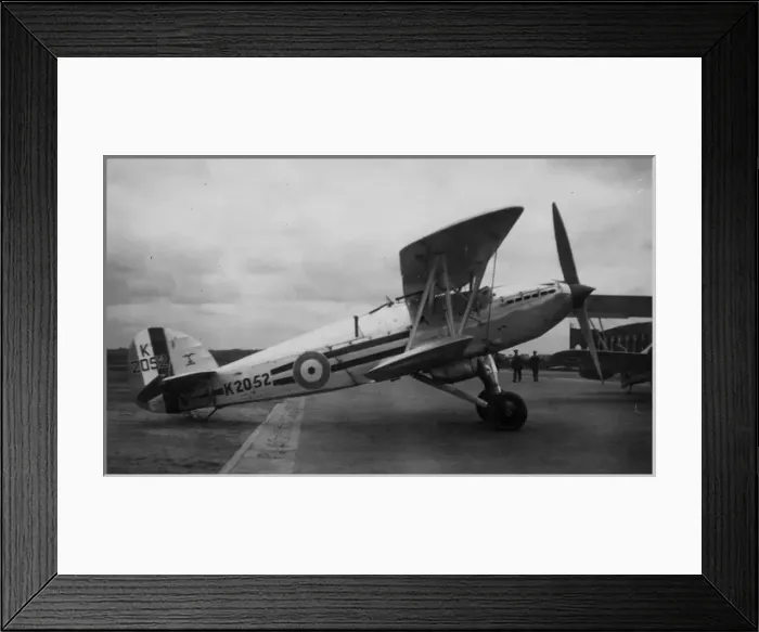 Framed Print : Hawker Fury I K2052 Framed Print : Hawker Fury I K2052