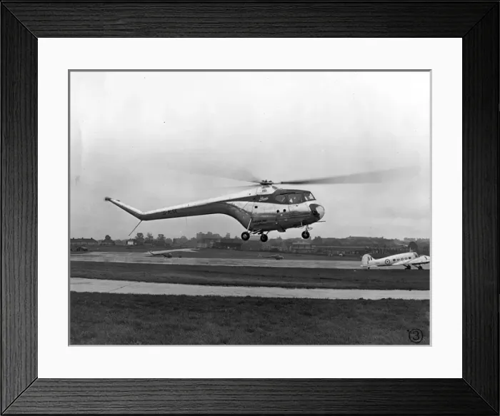 Framed Print : Bristol Sycamore Mk3 G-ALSX