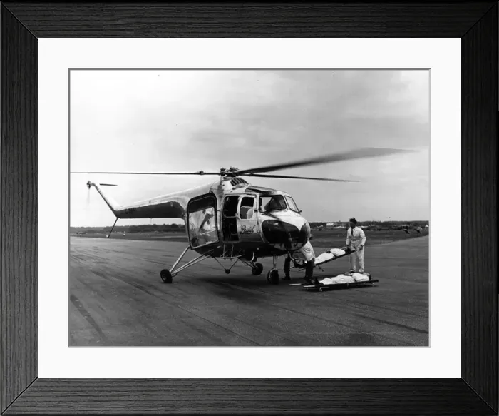 Framed Print : Bristol Sycamore Mk4 G-AMWI Framed Print : Bristol Sycamore Mk4 G-AMWI