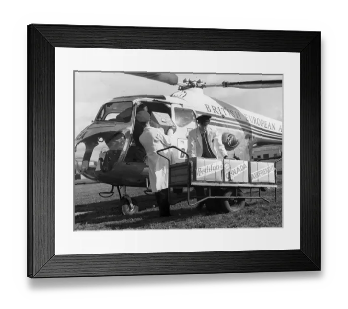 Framed Print : Bristol Sycamore Mk3A G-AMWH Sir Geraint Framed Print : Bristol Sycamore Mk3A G-AMWH Sir Geraint